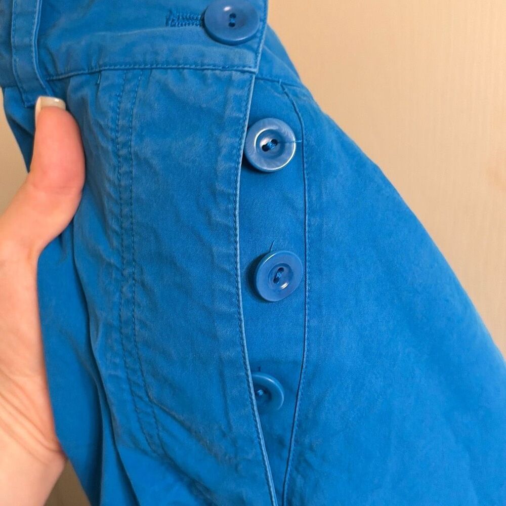 ✨COS Cotton Khaki Blue Sz 6 Pants✨ - Picture 10 of 10
